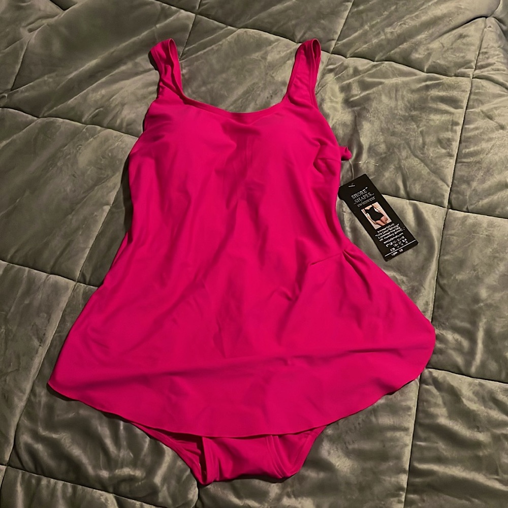 Shore Shapes 1pc Swimwear, pink, brand new w/tags